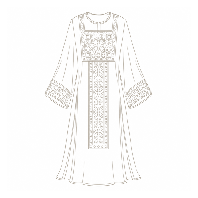 Byzantine line art